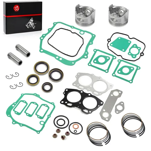 Vista 3 de Kit de reconstrucción de sello de junta de pistón y anillo para extremo superior STD compatible con carrito de golf de gas EZGO de 4 ciclos 350cc