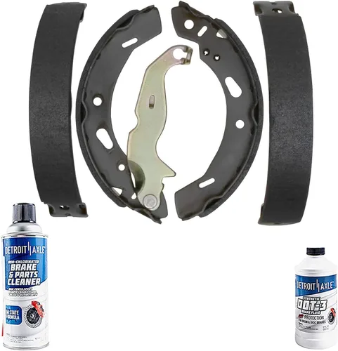 Vista 34 de Detroit Axle - Zapatas de freno traseras para Chevrolet Aveo Aveo5 Spark Pontiac G3 Suzuki Swift+ Reemplazo de zapatas de freno semimetálicas