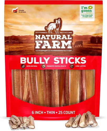 Vista 41 de Natural Farm Golosinas de colágeno trenzadas para perros (30 cm, paquete de 6), palitos de colágeno, golosinas naturales para perros, de larga
