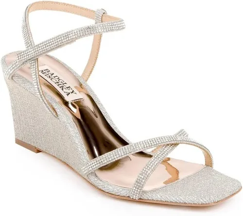 Vista 7 de Badgley Mischka Sandalias de cuña Reagan para mujer