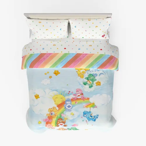 Vista 34 de Franco - Juego de edredón y sábanas supersuaves con funda para niños, 5 piezas, tamaño individual, Hello Kitty