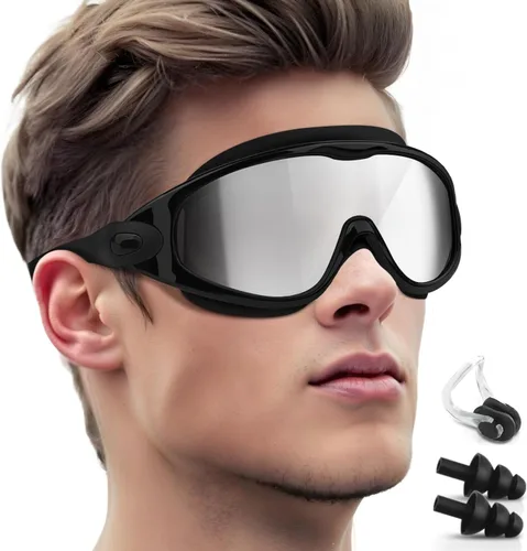 Vista 10 de Polarized Swim Goggles, Anti UV & Fog Swimming Goggles for Adult, Unisex No Leaking Swimming Goggle for Men Women Youth