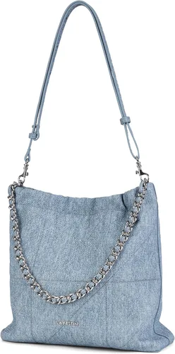 Vista 7 de LA FESTIN - Bolso de mano de piel para mujer, elegante bolso con correa de cadena, de lujo, suave, a la moda para el trabajo