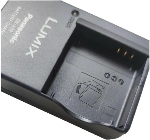 Vista 3 de Cargador de batería original DE-A39/DE-A40 compatible con Panasonic CGA-S008A/DMW-BCE10/VW-VBJ10 para cámara