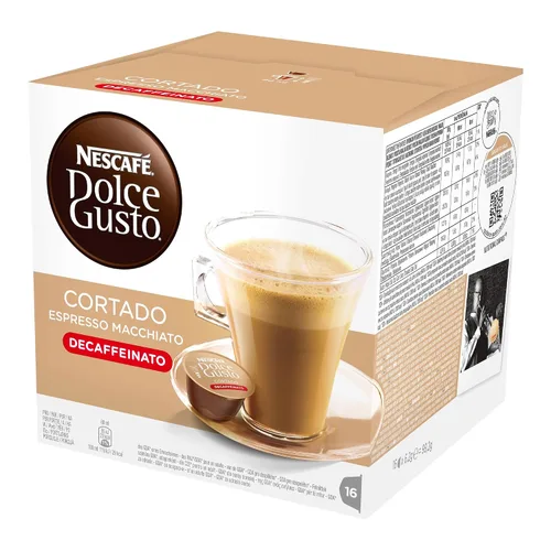 Vista 3 de Nescafé Dolce Gusto Espresso Cortado Descafeinado, Paquete de 3, 3 x 16 Cápsulas