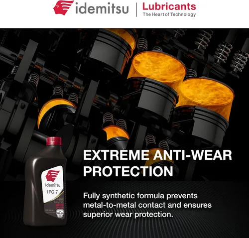 Vista 4 de Idemitsu IFG7 0W-16 SP/GF-6B Aceite de motor – 1 cuarto de galón Diseñado con precisión para una máxima eficiencia y protección