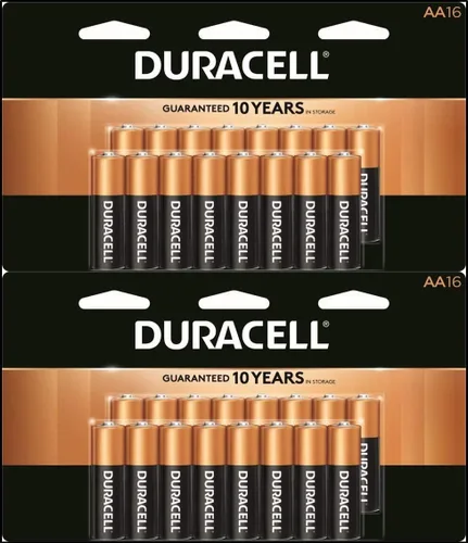 Vista 4 de Duracell Pilas alcalinas AA 1.5v (paquete de 2) MN1500 (LR6)