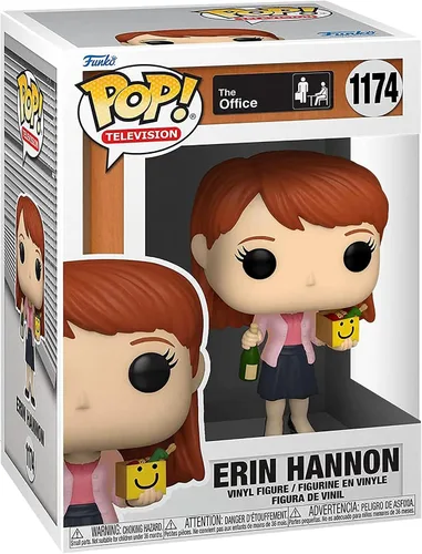 Vista 3 de Funko POP TV: The Office - Erin con caja feliz y champán, multicolor (57394)