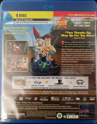 Vista 2 de Toy Story [Blu-ray 3D] (1-Disc 3D)