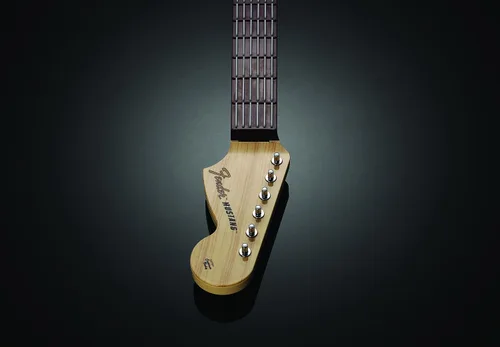 Vista 7 de Rock Band 3 Wireless Fender Mustang PRO-Guitar Controller for Xbox 360