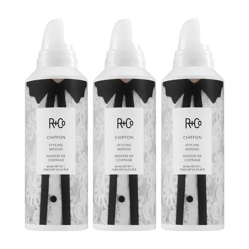 Vista 8 de R+Co Mousse de peinado CHIFFON: espuma ligera para el cabello, añade volumen y textura, todo tipo de cabello