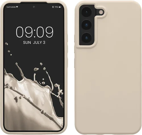 Vista 120 de kwmobile Funda compatible con Samsung Galaxy S9 - Funda de silicona TPU con acabado suave - Blue Reef