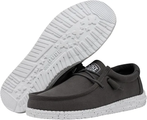Vista 3 de Hey Dude Wally Slub - Zapatos con puntera de mocasín para hombre