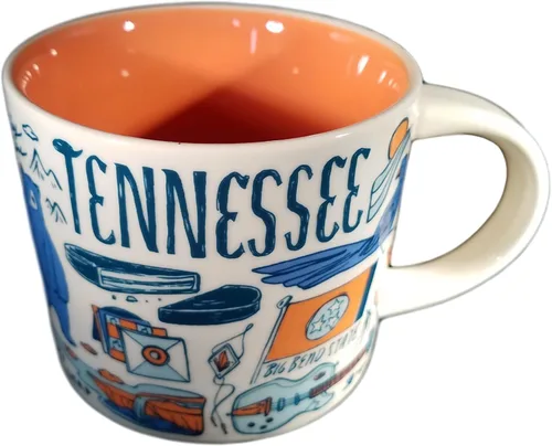 Vista 2 de Starbucks Taza de café Tennessee Been There Series Across the Globe Collection, 14 onzas