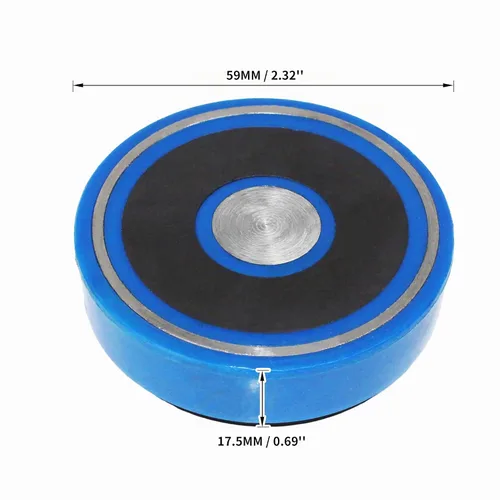 Vista 2 de HFS (R) Soporte trasero del indicador de base magnética para AGD2 1" indicador de dial - fácil de instalar y usar