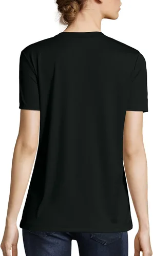 Vista 2 de Hanes Women's Cooldri Short Sleeve Performance V-Neck T-Shirt (1 Pack)