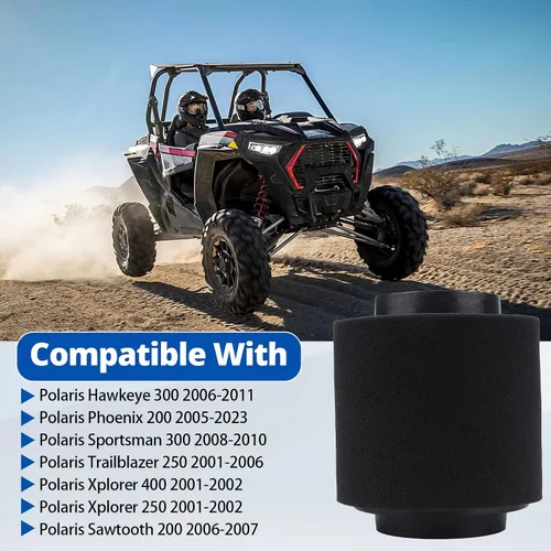 Vista 6 de 0452306 1253355 Pieza de filtro de aire para Polaris Phoenix 200 2005-2023 Hawkeye 300 2006-2011 Trailblazer 250 2001-2006 Sportsman 300 2008-2010