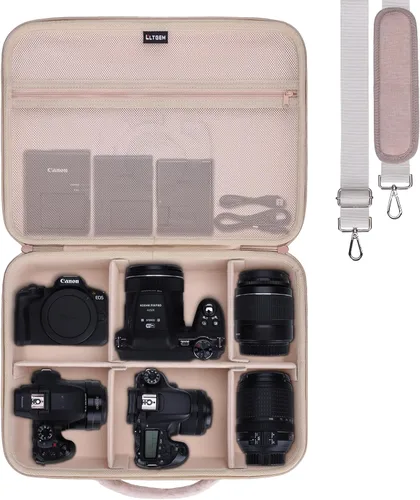 Vista 16 de Funda para Canon EOS T7 R50 R100/Sony Alpha a6400 a6700 Cámara Púrpura