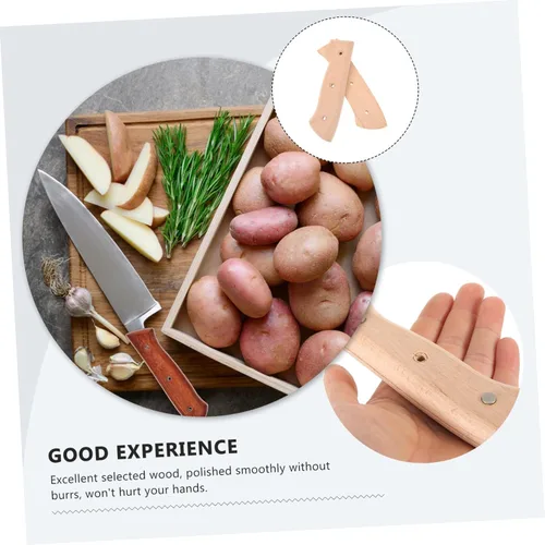 Vista 8 de DOITOOL Mango de corte de repuesto para cuchillo de cocina, diseño antideslizante, ligero y resistente para cortar