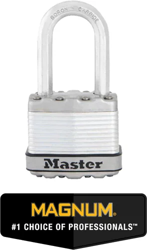 Vista 2 de Master Lock M1XDLF Magnum - Candado resistente con llave, 1 paquete