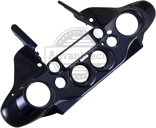 Vista 6 de Moto Onfire Kits de carenado interior delantero Big Blue Pearl para los modelos Harley FL Touring '96-'13
