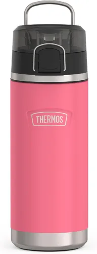 Vista 12 de THERMOS ICON Botella de agua aislada a prueba de fugas de 18 onzas con boquilla, mantiene las bebidas frías 16 horas, asa de transporte, apta