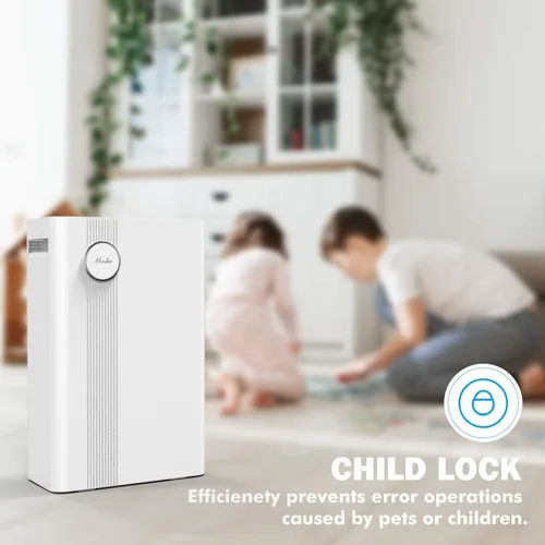 Vista 3 de MOOKA Filtro de repuesto para purificador de aire HEPA H13 con carbón activado 4 en 1 para filtro de habitación grande, alergias, polen, humo