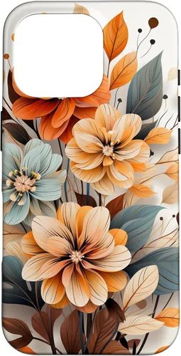 Vista 20 de Cute Fall Flower Sublimation Clipart Autumn Leaves Case for iPhone 17