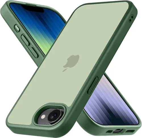 Vista 5 de Yriklso Funda magnética para iPhone SE 2022/iPhone SE 2020/iPhone 8 (4.7 pulgadas), imanes integrados compatibles con MagSafe, transparente