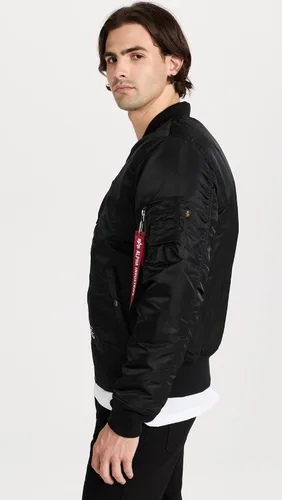 Vista 10 de Alpha Industries Chaqueta de vuelo Ma-1 Mod Bomber para hombre