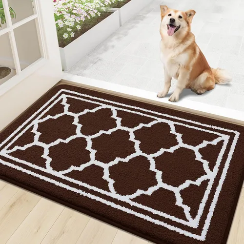 Vista 23 de Buganda Alfombra para Puerta Interior, Tapete Resistente a la Suciedad y Absorbente, Antideslizante, Alfombras de Perfil Bajo para Entrada