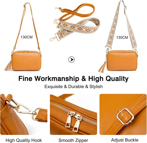 Vista 6 de FANDARE Crossbody Bags for Women Ultra-light Shoulder Bag