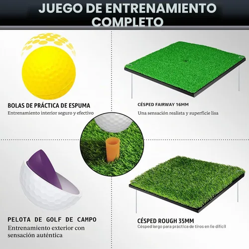 Vista 4 de DURARANGE Red de astillado de golf emergente: ayuda definitiva de chip de entrenamiento para precisión y distancia, al aire libre Práctica