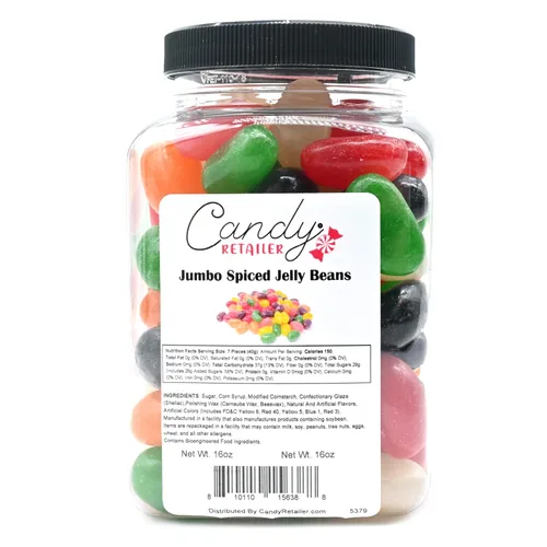 Vista 10 de Candy Retailer Jalea Jumbo 1 Lb Sabores surtidos