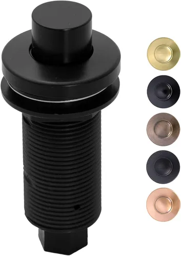 Vista 7 de Akicon Kit de interruptor de aire de eliminación de basura de cobre con botón de encendido/apagado de eliminación de desechos en la parte superior