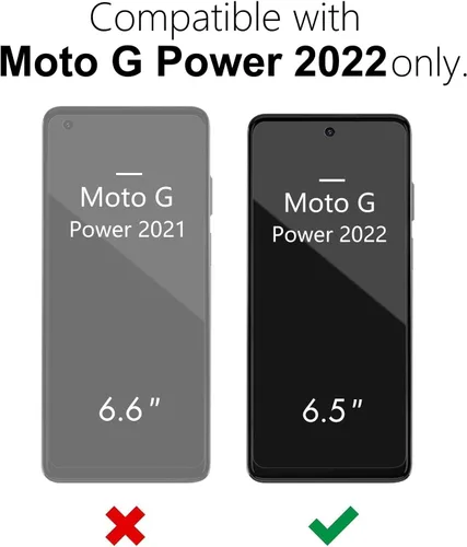 Vista 2 de oakxco para Motorola Moto G Power 2022 Funda de teléfono/Moto G Play 2023 Funda de teléfono de silicona líquida, goma de goma delgada y suave en gel