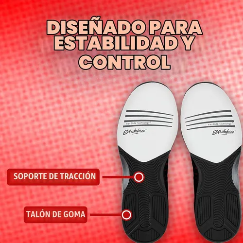 Vista 4 de KR Strikeforce Flyer Mesh Lite Mens Athletic Bowling Shoe with a #8 Slide Pad on Both Shoes for Right or Left Handed Bowlers