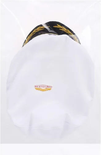 Vista 5 de Sombrero de capitán yate, gorra de navegación, ajustable, marinero, almirante marino, cosplay, sombrero para hombres, mujeres y niños, accesorios
