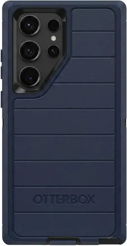 Vista 4 de OtterBox Galaxy S23 Ultra (solo) - Funda Defender Series - Negra, resistente y duradera - con protección de puertos - Solo la funda - Protección