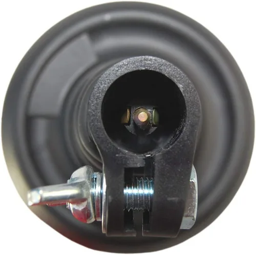 Vista 7 de HQRP 12V Flexible Montaje en Tubo de Seguridad Bajo Perfil Ámbar Baliza Luz de Advertencia Estroboscópica Cargador sobre orugas/Bulldozer