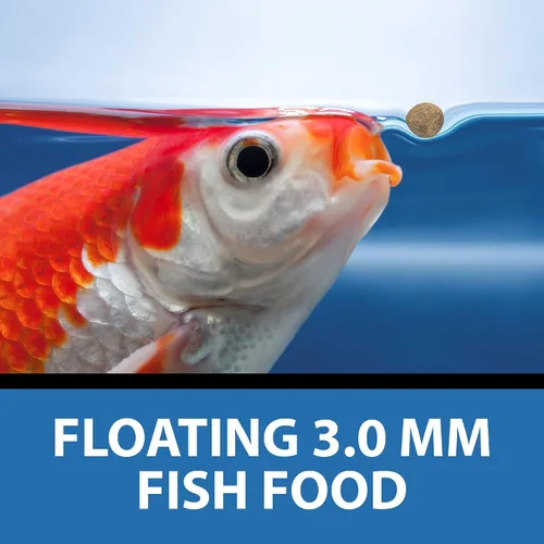 Vista 7 de CrystalClear Alimento de pescado de estanque básico para Koi y Goldfish, bolsa de 2.2 libras Protein packed floating pellets for summer nutrition