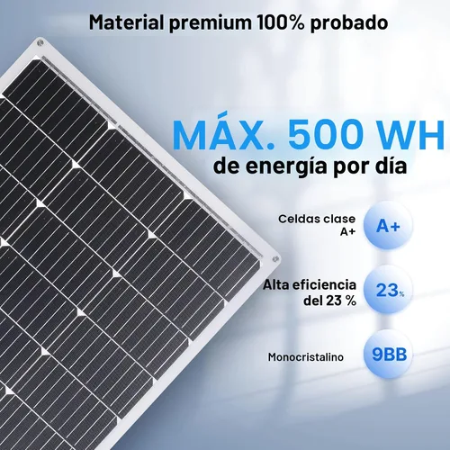 Vista 2 de 2PCS paneles solares flexibles de 100W 12V celda monocristalina 9BB 12 voltios semi-flexibles para marina RV remolque barco cabaña furgoneta