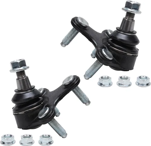 Vista 233 de Detroit Axle - Par (2) de juntas esféricas inferiores delanteras para Mitsubishi Montero 1992-2000 - [Montero Sport 1997-2004]