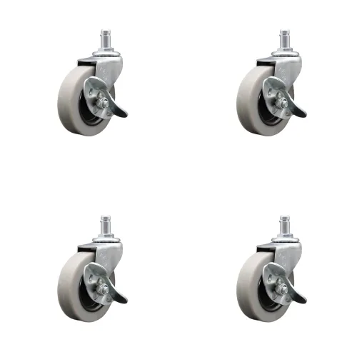 Vista 49 de Service Caster Marca – Compatible con/reemplazo para – Carritos de limpieza de conserje – Se adapta a la mayoría de carritos de limpieza Rubbermaid