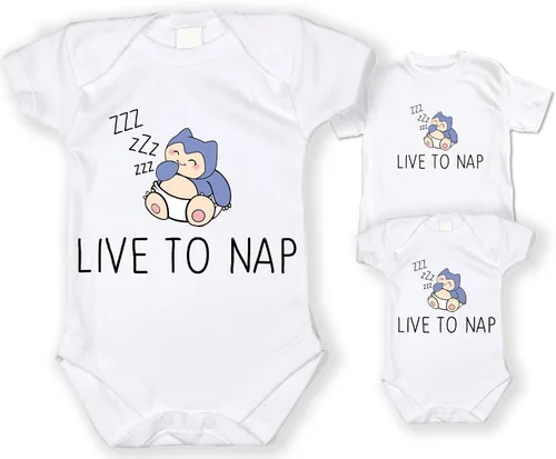 Vista 2 de Dittoxpression Body unisex para bebé Live to Nap
