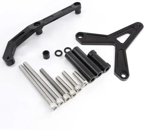 Vista 4 de Kit de soporte de montaje estabilizador de aluminio para motocicleta CNC para Yamaha FJ-09 MT-09 Tracer 2021-2023 Tracer 900 GT 2021-2023