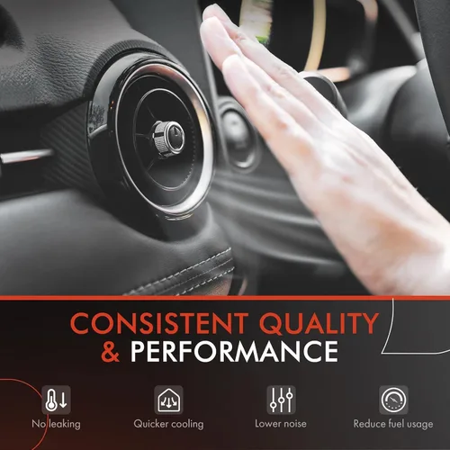 Vista 4 de A-Premium Compresor de A/C con embrague compatible con Jeep Liberty 2.4L 2002-2005, Sport Utility, SD7H15 Style, 6 ranuras, conector de 2 pines