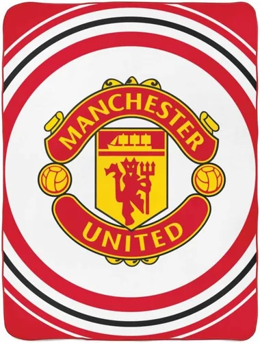 Vista 2 de Manchester United Manta de forro polar oficial del FC