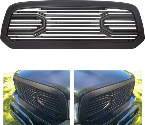 Vista 10 de ECOTRIC - Parrilla compatible con RAM 1500 2015-2018 2019-2021 Ram 1500