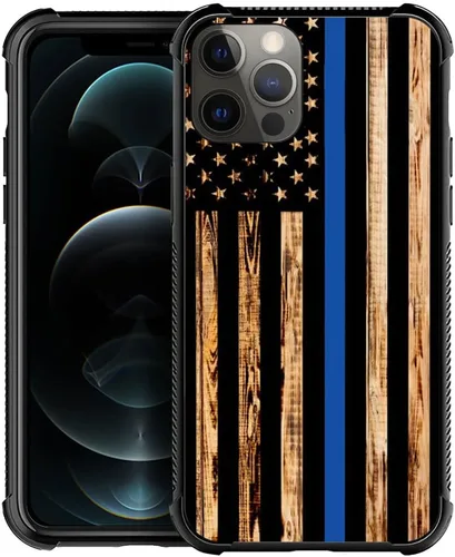 Vista 25 de DJSOK Funda compatible con iPhone 7/8 Plus, diseño con patrón de parachoques trasero, esquinas reforzadas contra arañazos, esquinas reforzadas